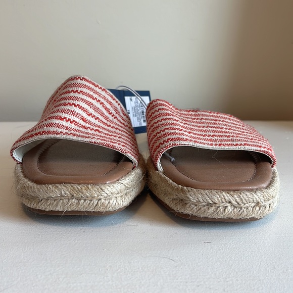 NEW Universal Thread Maren Square Toe Espadrille Slide Sandals Size 6.5 - Picture 3 of 8